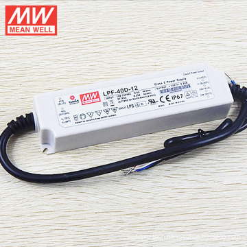 Original meanwell 40W 12V PWM dimmable LED Driver MEAN WELL LPF-40D-12